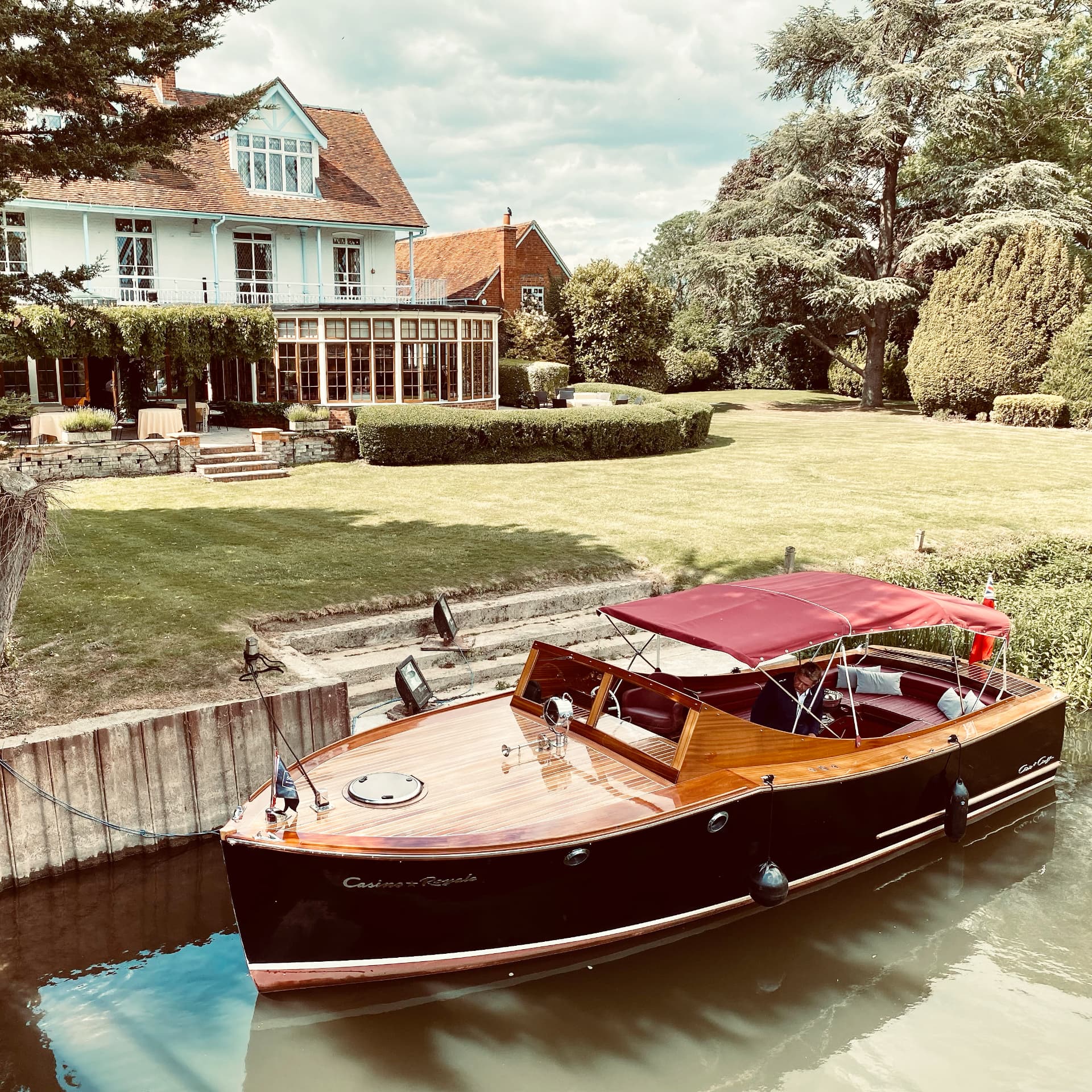 Luxury vessel on the water