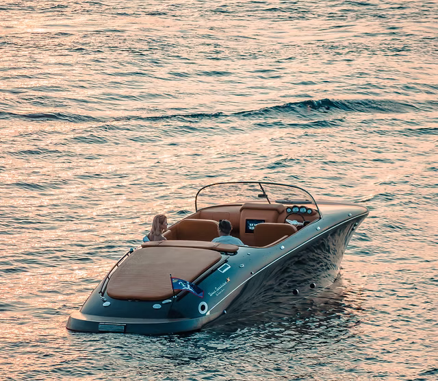 Luxury vessel on the water